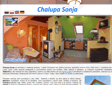 Tablet Screenshot of chalupasonja.sk